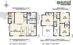 「鎌ヶ谷大仏」駅徒歩20分 「二和向台」駅徒歩22分 新築戸建