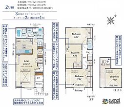 「検見川浜」駅徒歩14分 「稲毛海岸」駅徒歩17分 磯辺１丁目 2号棟