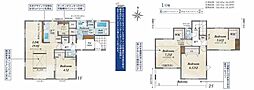 「八千代台」駅徒歩18分 東習志野8丁目 新築戸建 １号棟