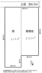 越谷市大成町8丁目　売地　調整区域