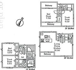 さいたま市緑区東浦和316　全8区画　6号棟