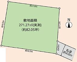 草加市谷塚上町　全1区画