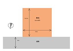 野田市岩名1丁目　売地