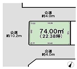 越谷市蒲生東町　全1区画