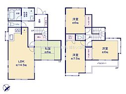 三郷市早稲田6丁目　中古戸建