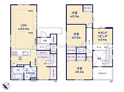 三郷市三郷3期　全1棟