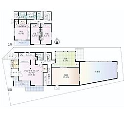 越谷市大字西新井　店舗・事務所・作業所付き戸建て