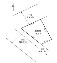 越谷市相模町1丁目　売地