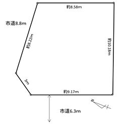 春日部市増富　売地