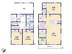 越谷市大里3期　1号棟