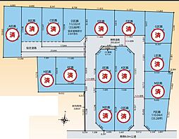 春日部市小渕　全16区画　D区画