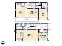 さいたま市岩槻区本町3期　全1棟