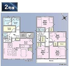 三郷市戸ケ崎第54　全7棟　2号棟