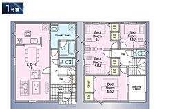 三郷市戸ケ崎第54　全7棟　1号棟