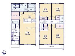 春日部市大沼第3 全6棟 1号棟