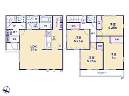 三郷市彦糸第3　全4棟　2号棟