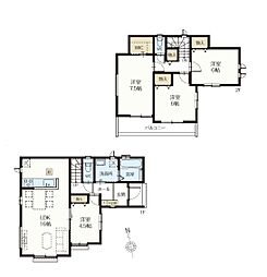 三郷市戸ケ崎3154番　全2棟　A号棟