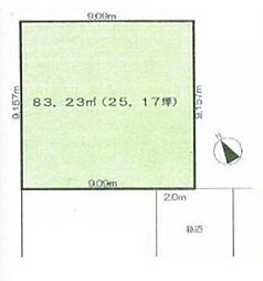 春日部市八丁目　売地