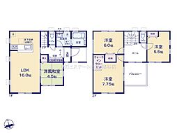 三郷市早稲田7丁目2期　全1棟