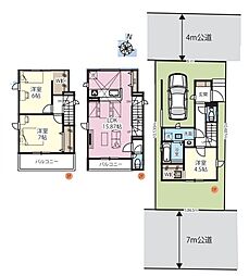 越谷市袋山13期　全1棟