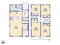 さいたま市岩槻区平林寺第2　全6棟　1号棟