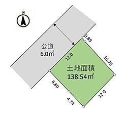 越谷市大房　全1区画