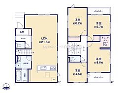 吉川市道庭2期　全1棟