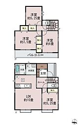 草加市谷塚仲町181番 全6棟 E号棟