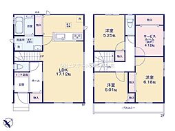 越谷市下間久里899-1　全7棟　E号棟