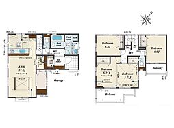草加市新里町7期　全5棟　2号棟