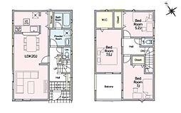 八潮市南川崎第15　全11棟　8号棟
