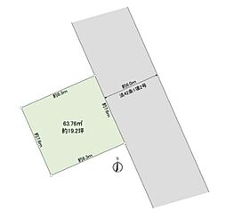 草加市金明町　売地