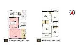 草加市稲荷19期　1号棟