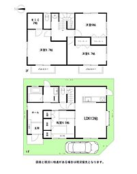 草加市弁天1丁目　中古戸建