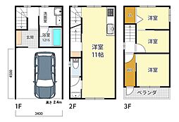 西三国3丁目　中古戸建