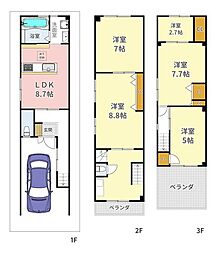 西淀川区花川1丁目　中古戸建
