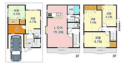 豊中市上津島2丁目　中古戸建