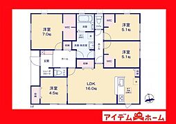 西尾市巨海町北浜田第2　2号棟