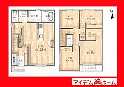 安城市古井町芝崎2期　A棟