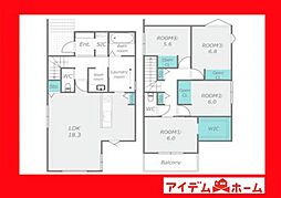 安城市安城町道上　D棟