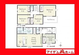 岡崎市二軒屋町1丁目01期　1号棟