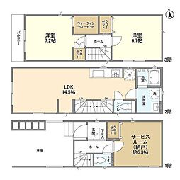 市川市稲荷木２丁目の一戸建て