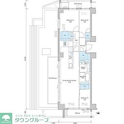 デュオフラッツ篠崎 801