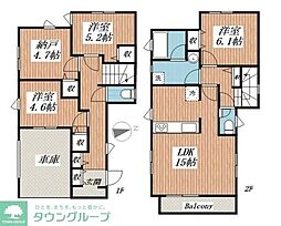 クレイドルガーデン江戸川区大杉　第12　2号棟 001