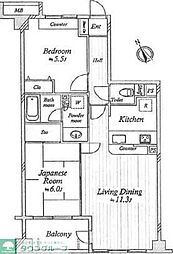 ダイアパレス本八幡 206
