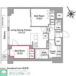 コンフォリア・リヴ平井ＭＵＴＩＯ 404