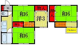 咲が丘2丁目貸家