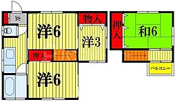 咲が丘2丁目貸家