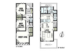 新築一戸建　藤沢市亀井野　3号棟