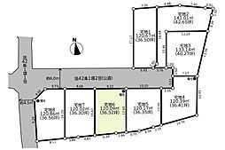 売地　藤沢市高倉　6区画